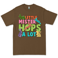 Cacao Little mister hops a lot Easter Day Premium Tee - CowGirlArtShop