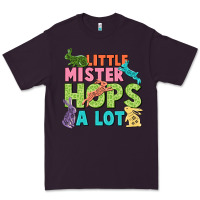Little Mister Hops A Lot Easter Day Premium Tee | Teevron