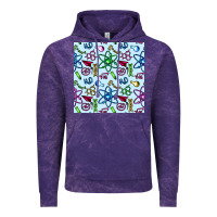 Cloud Purple Science Teacher Seamless Pattern Vintage Hoodie - BundleAndBundleShop