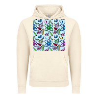 Vintage Artic Science Teacher Seamless Pattern Vintage Hoodie - BundleAndBundleShop
