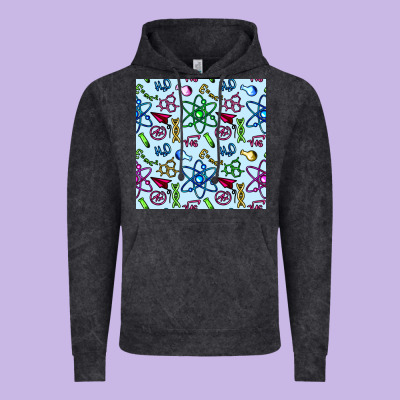 Science Teacher Seamless Pattern Vintage Hoodie Designed By Bundleandbundleshop