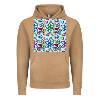 Vintage Camel Science Teacher Seamless Pattern Vintage Hoodie - BundleAndBundleShop
