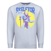 Heather Grey skeletor Premium Sweatshirt - baoMotion