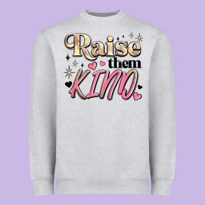 Raise Them Kind Heavyweight Sweatshirt Designed By Jahusdesignshop