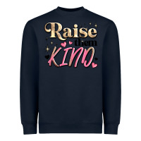 Navy raise them kind Heavyweight Sweatshirt - JahusDesignShop