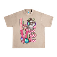 French Oak Love Easter Urban Heavy Tee - BundleAndBundleShop
