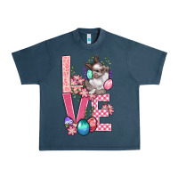 Midnight Navy Love Easter Urban Heavy Tee - BundleAndBundleShop