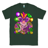 Sports Green Mardi Gras Pig Classic Tee - HowdyJamesFarm