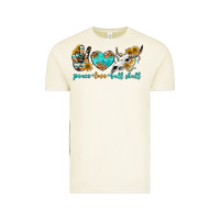 Vintage Arctic peace love bull skull bbs Vintage Tee - BundleAndBundleShop