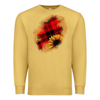 Antique Gold sunflower Christmas patch Premium Sweatshirt - JahusDesignShop
