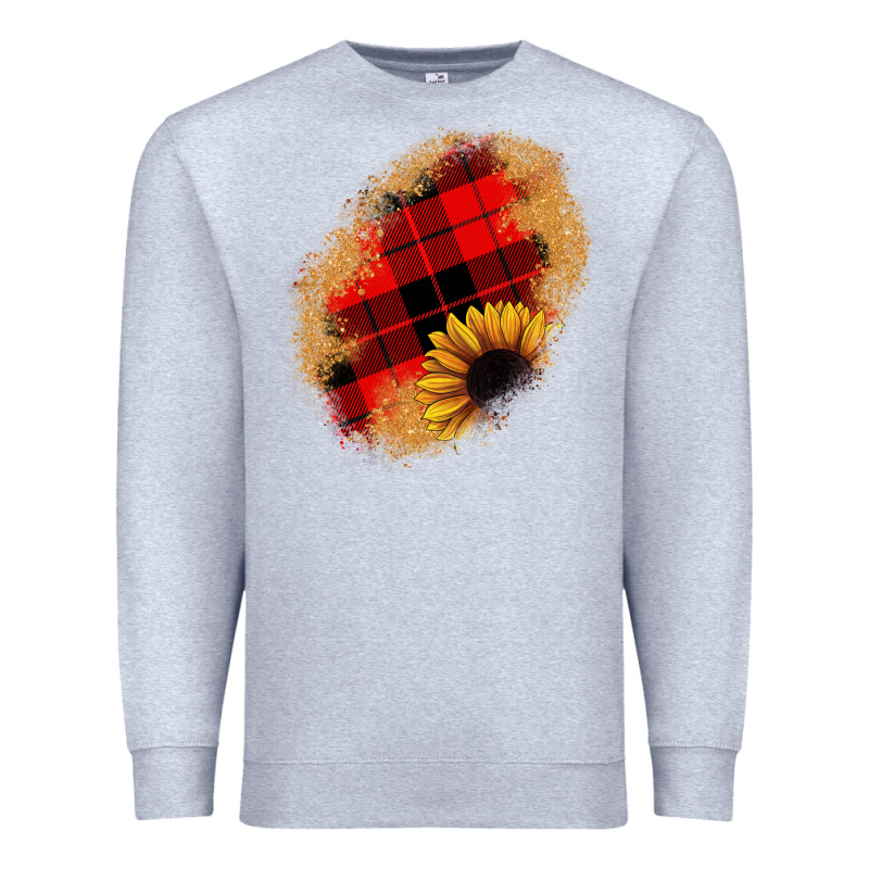 Sunflower Christmas Patch Premium Sweatshirt by JahusDesignShop | Teevron