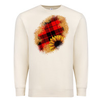 Sandshell sunflower Christmas patch Premium Sweatshirt - JahusDesignShop