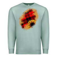 Seafoam sunflower Christmas patch Premium Sweatshirt - JahusDesignShop