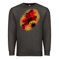 Smoke sunflower Christmas patch Premium Sweatshirt - JahusDesignShop