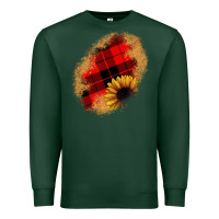 Sports Green sunflower Christmas patch Premium Sweatshirt - JahusDesignShop