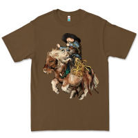 Cacao Midilli little Cowboy kid rodeo Premium Tee - HowdyJamesFarm
