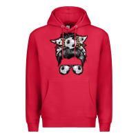 Cardinal soccer mom Premium Hoodie - RacoonDesign
