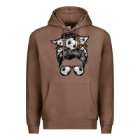 Chestnut soccer mom Premium Hoodie - RacoonDesign