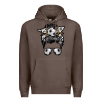 Coffee soccer mom Premium Hoodie - RacoonDesign