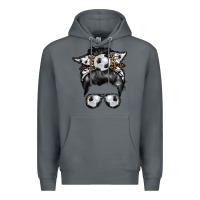 Rock soccer mom Premium Hoodie - RacoonDesign