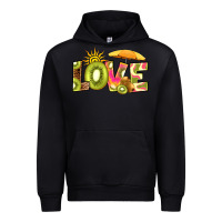 Black love kiwi Urban Hoodie - RanaPortraitStore