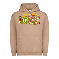 Pigment Burro love kiwi Urban Hoodie - RanaPortraitStore