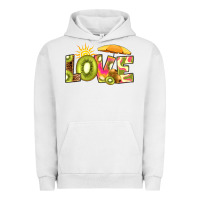 Pigment Lunar Rock love kiwi Urban Hoodie - RanaPortraitStore