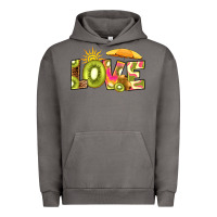Pigment Tornado love kiwi Urban Hoodie - RanaPortraitStore