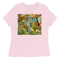 Bubblegum Pink Mexico Ladies Tee - FaDigitalArtStudio