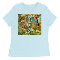 Baby Blue Mexico Ladies Tee - FaDigitalArtStudio