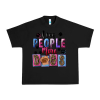 Black less people more dogs Urban Heavy Tee - FaDigitalArtStudio