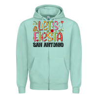 Seafoam lets fiesta san antonio Zipper Hoodie - JahusDesignShop