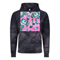 Cloud Black Western Medicine Seamless Pattern Vintage Hoodie - BundleAndBundleShop