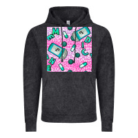 Vintage Black Western Medicine Seamless Pattern Vintage Hoodie - BundleAndBundleShop