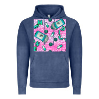 Western Medicine Seamless Pattern Vintage Hoodie | Teevron