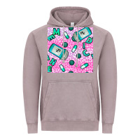 Vintage Zinc Western Medicine Seamless Pattern Vintage Hoodie - BundleAndBundleShop