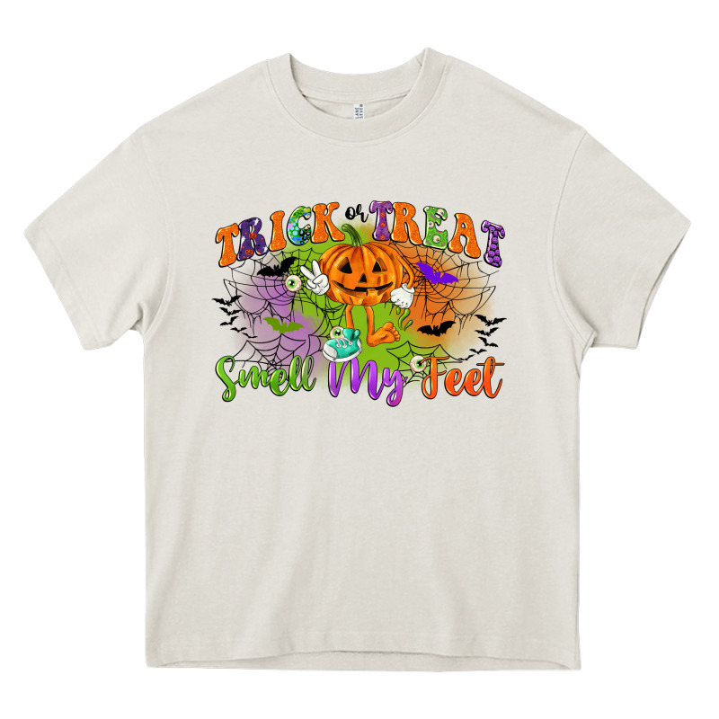 Trick Or Treat Smell My Feet Heavy Core Tee by CowGirlArtShop | Teevron