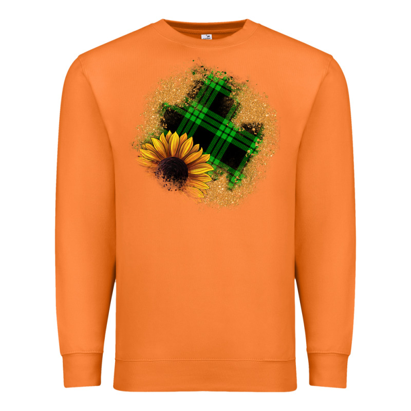 Sunflower Christmas Patch Premium Sweatshirt by JahusDesignShop | Teevron