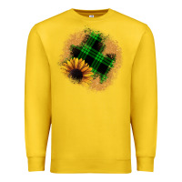 Lemon sunflower christmas patch Premium Sweatshirt - JahusDesignShop