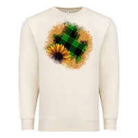 Sandshell sunflower christmas patch Premium Sweatshirt - JahusDesignShop