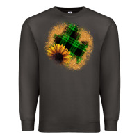 Smoke sunflower christmas patch Premium Sweatshirt - JahusDesignShop