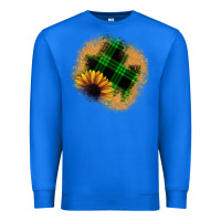 True Royal sunflower christmas patch Premium Sweatshirt - JahusDesignShop