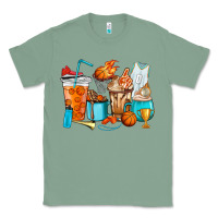 Sage Basketball coffee cups Classic Tee - HowdyJamesFarm