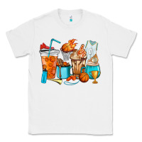 White Basketball coffee cups Classic Tee - HowdyJamesFarm
