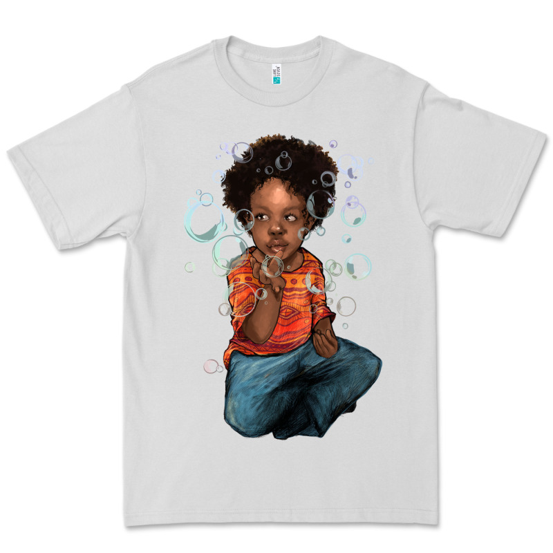 Afro Black Boy Premium Tee by HowdyJamesFarm | Teevron
