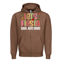 Chestnut lets fiesta san antonio Zipper Hoodie - JahusDesignShop