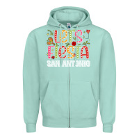 Seafoam lets fiesta san antonio Zipper Hoodie - JahusDesignShop