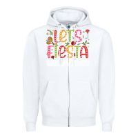 White lets fiesta san antonio Zipper Hoodie - JahusDesignShop