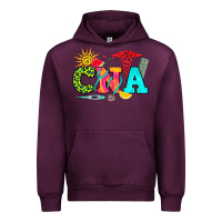 Mauve Wine cna summer Urban Hoodie - RanaPortraitStore