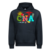 Navy cna summer Urban Hoodie - RanaPortraitStore